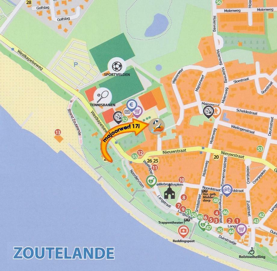 Vakantiewoning Majoorwerf 17i Zoutelande Exterior foto